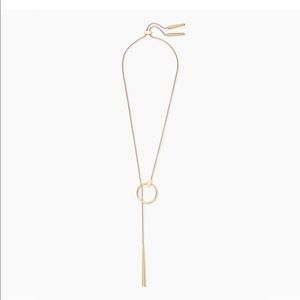 Kendra Scott Stefan Y Necklace in Gold NWT